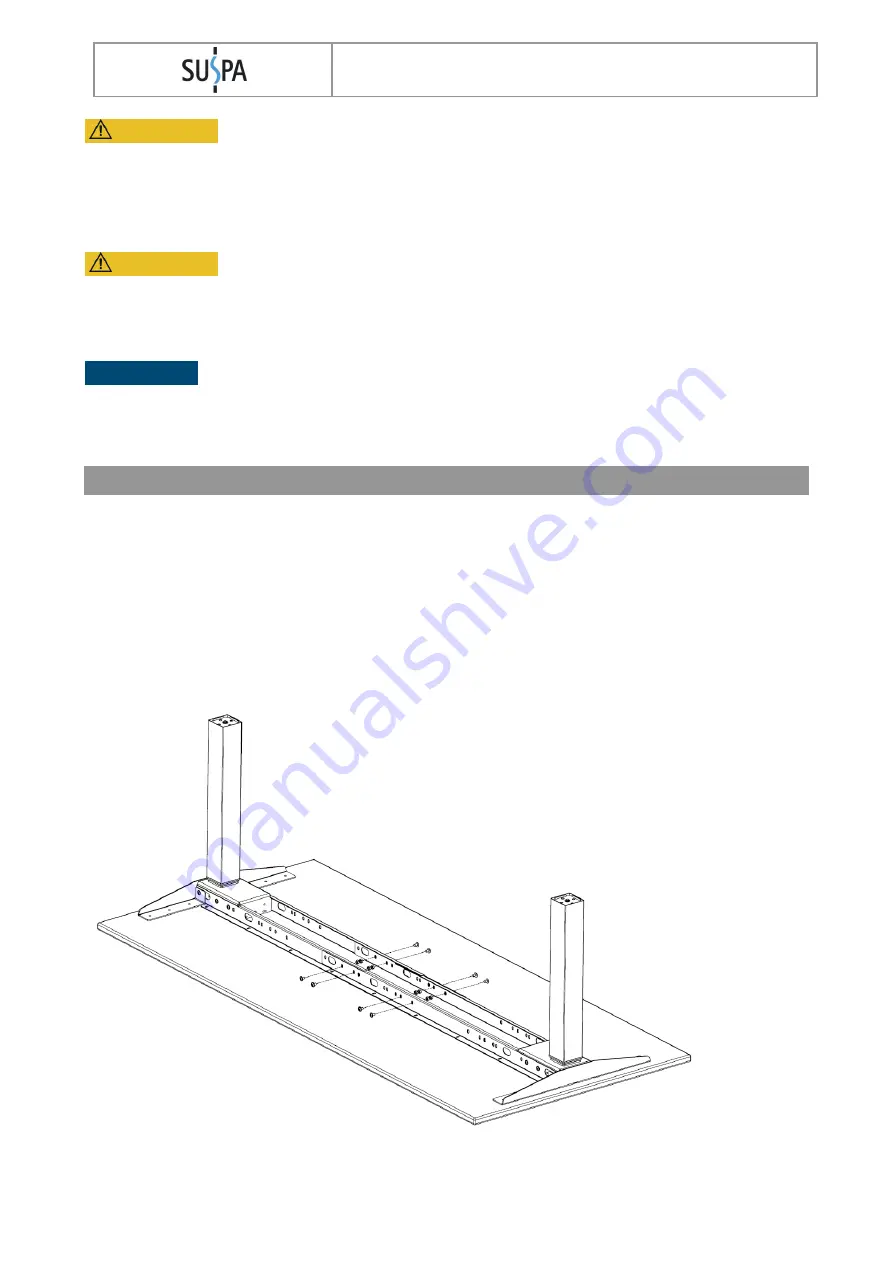 Suspa VariFrame Скачать руководство пользователя страница 26