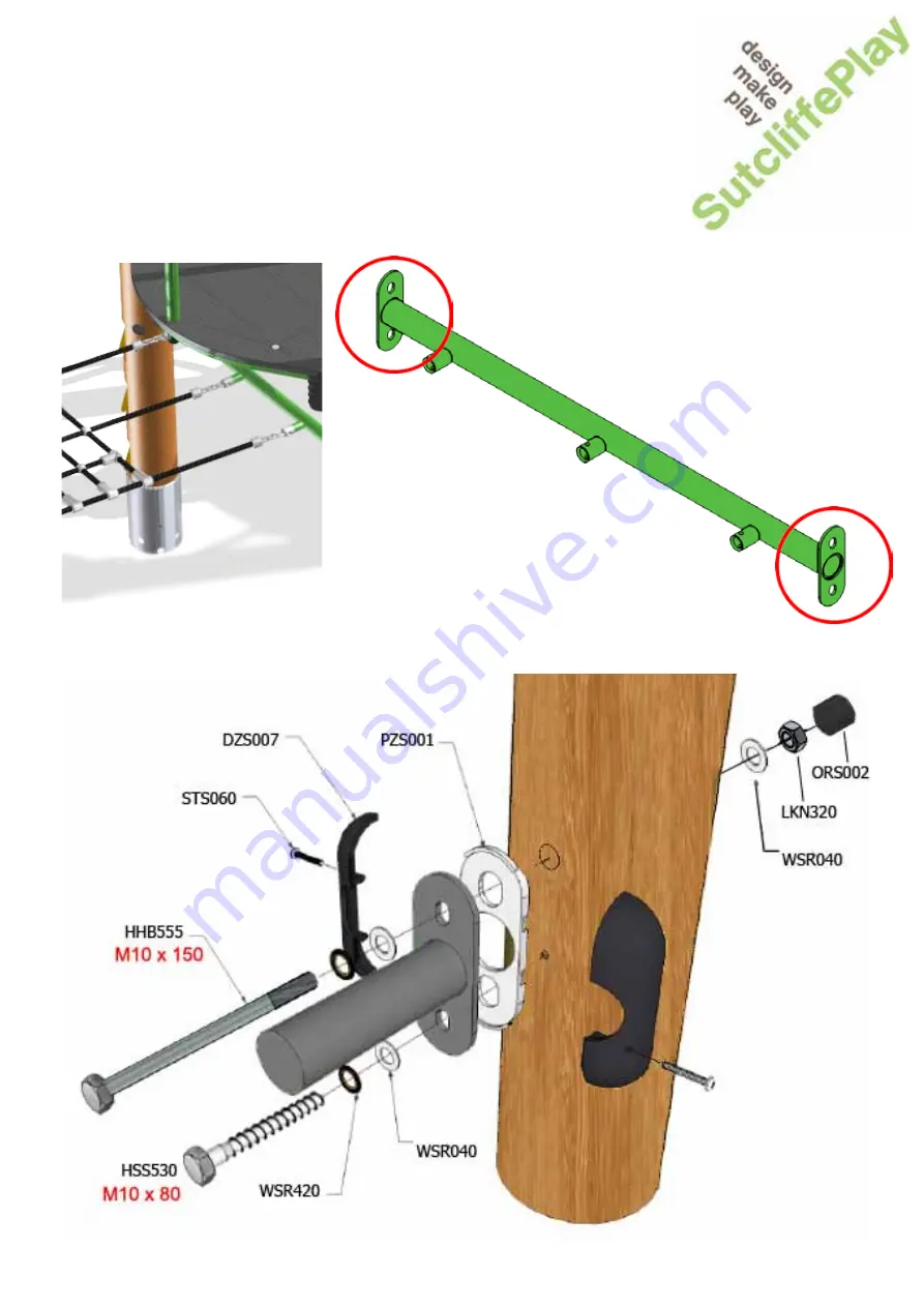 Sutcliffe Play Orchard Oak Installation Instructions Manual Download Page 18