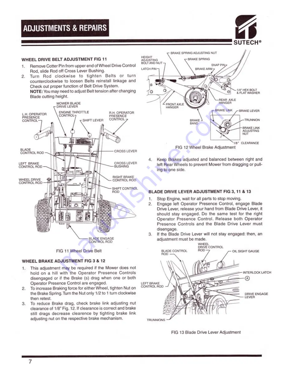 Sutech Stealth Commercial 33 Owner'S/Operator'S Manual Download Page 10