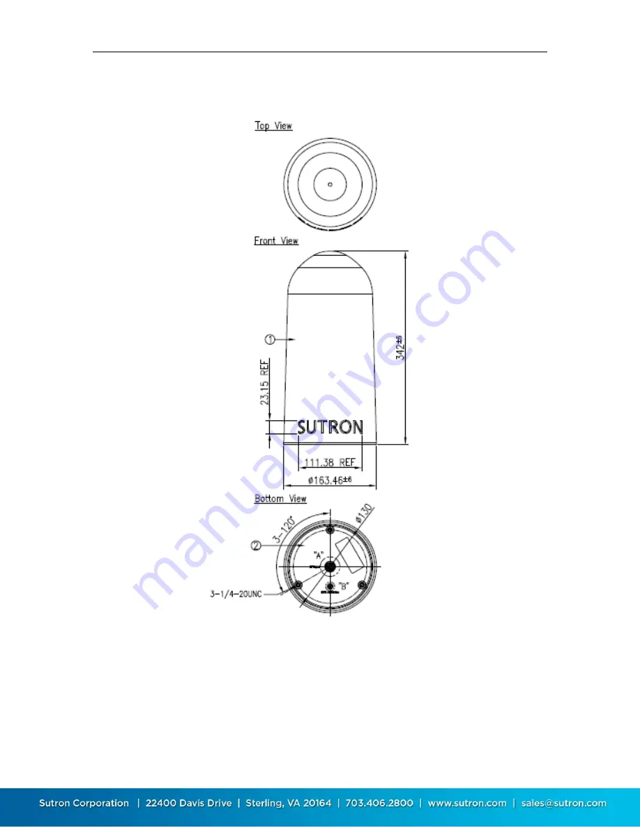 Sutron GEO-ANT-GPS Operation & Maintenance Manual Download Page 8