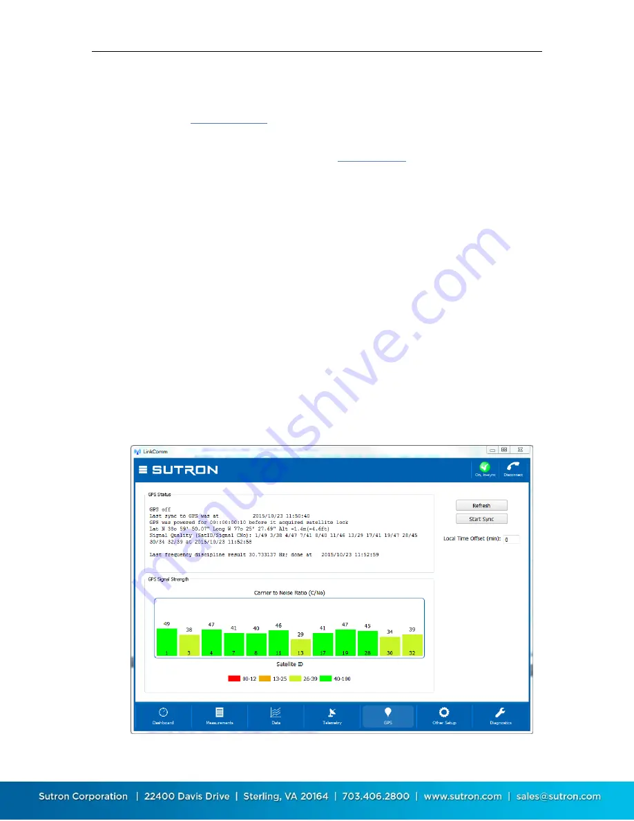 Sutron Satlink 3 Operation & Maintenance Manual Download Page 52