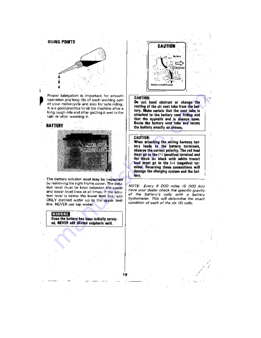 Suzuki 1982 GS450GA Owner'S Manual Download Page 19