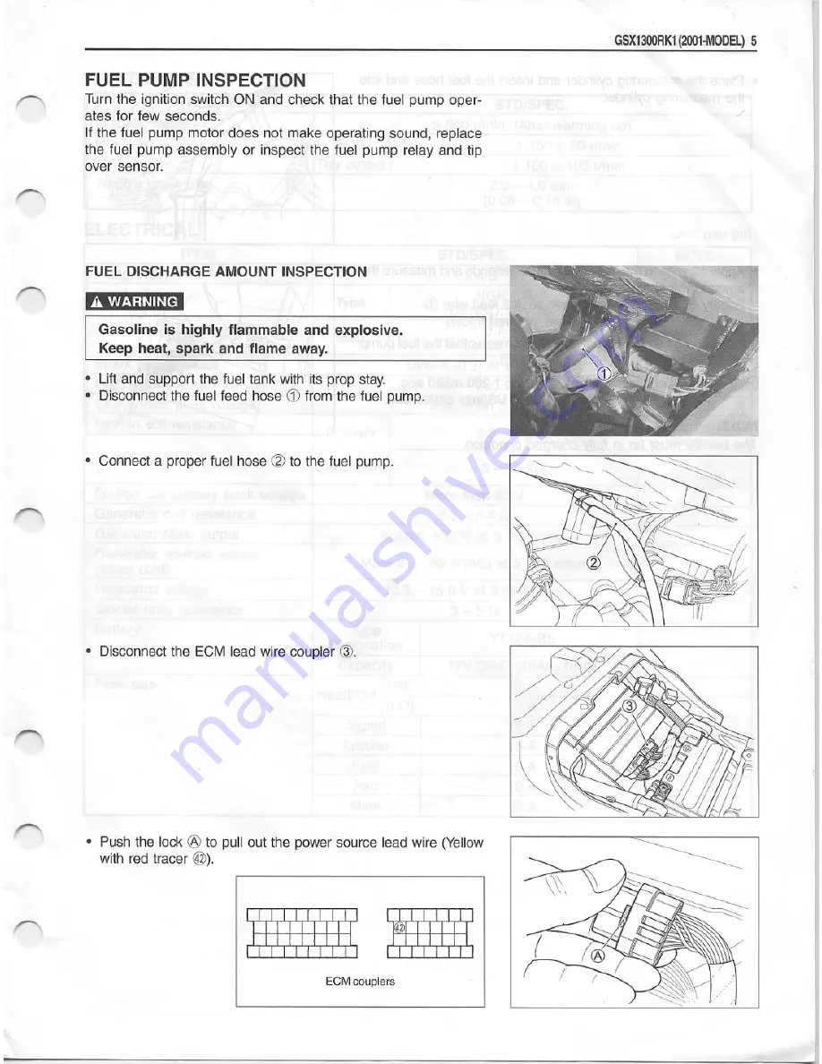 Suzuki 2001 GSX1300RK1 HAYABUSA Supplementary Service Manual Download Page 6