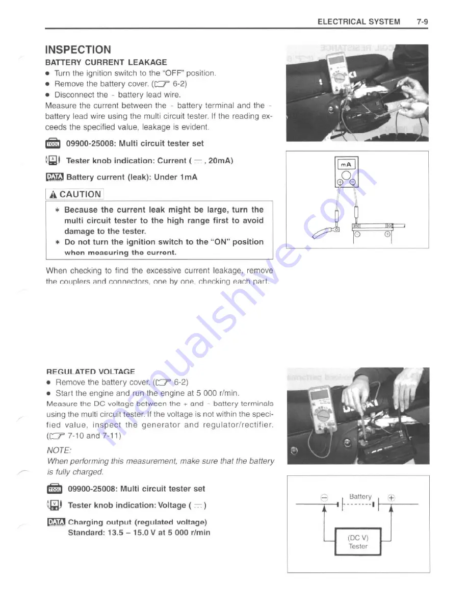 Suzuki drz 400 2000 Service Manual Download Page 201