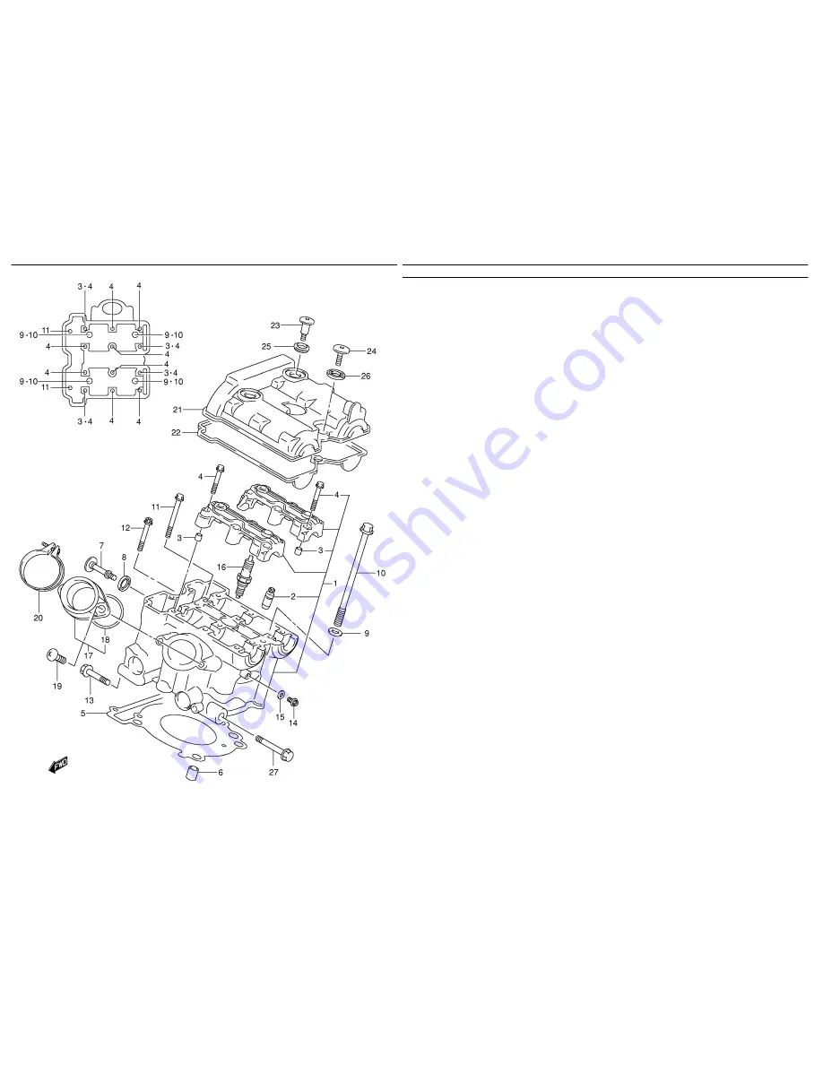 Suzuki GASKET SET SV650Y Скачать руководство пользователя страница 3