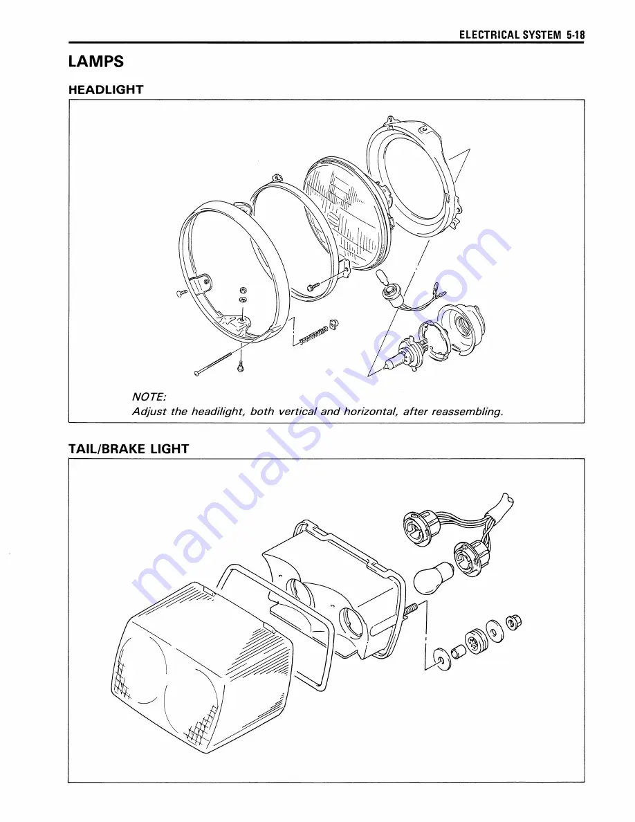 Suzuki GS500E Service Manual Download Page 130