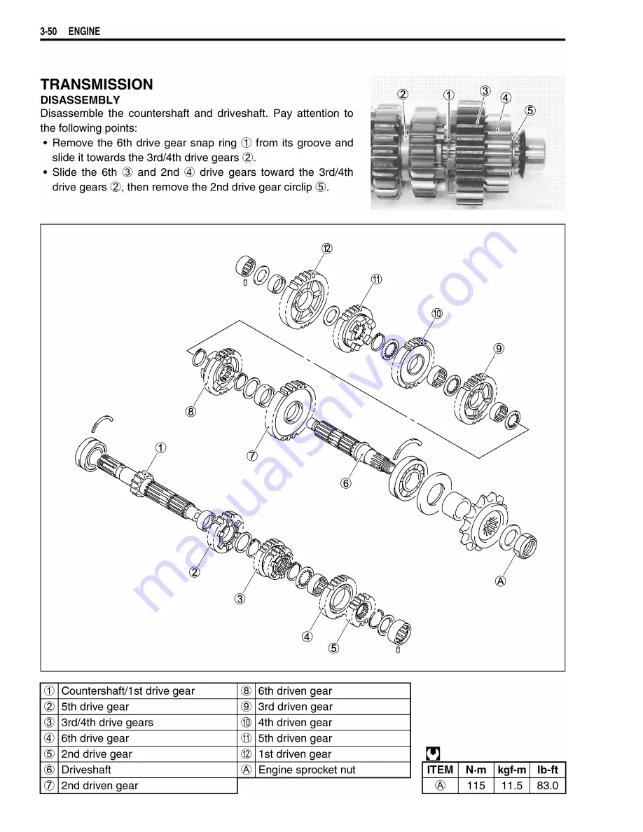 Suzuki GSX-R1000 Скачать руководство пользователя страница 107