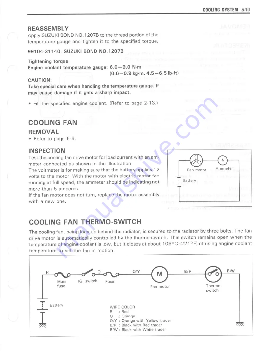 Suzuki GSX-R750W 1993 Service Manual Download Page 141