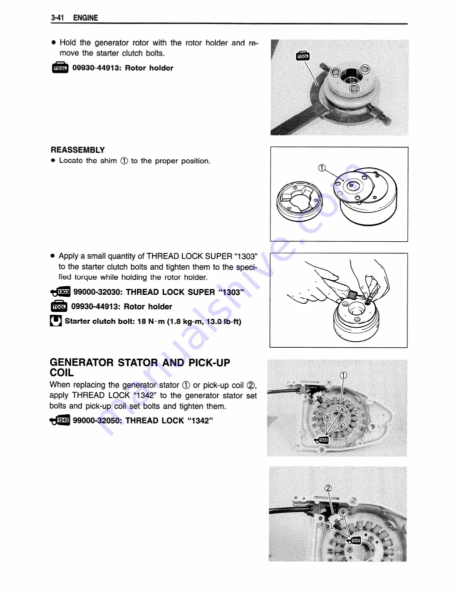 Suzuki GZ250 1999 Service Manual Download Page 75