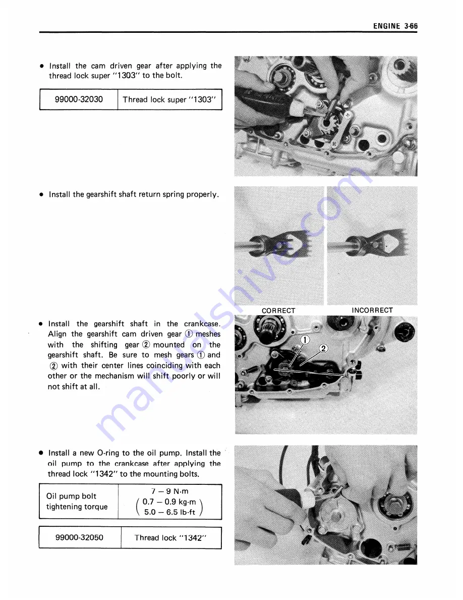 Suzuki Intruder VS700 Service Manual Download Page 99