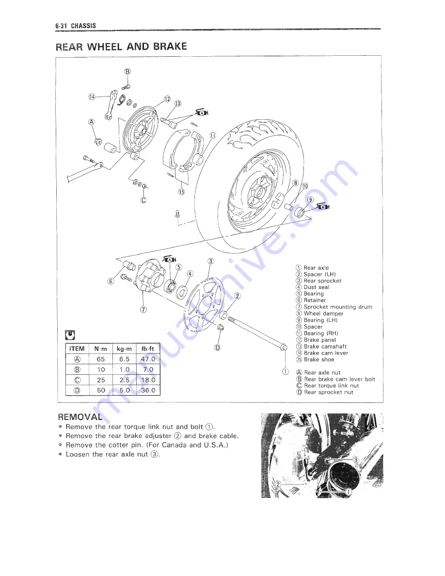 Suzuki Intruder VZ800 Скачать руководство пользователя страница 190