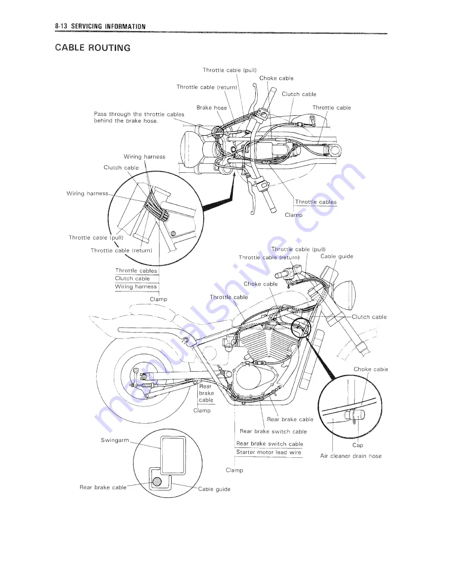 Suzuki Intruder VZ800 Скачать руководство пользователя страница 250