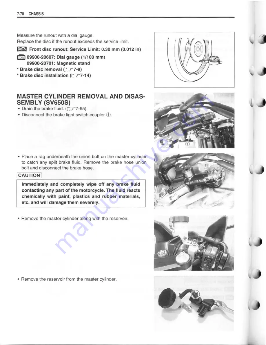 Suzuki SV 1000S 2003 Скачать руководство пользователя страница 320