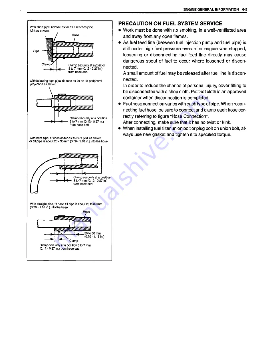 Suzuki SY419 Supplementary Service Manual Download Page 49