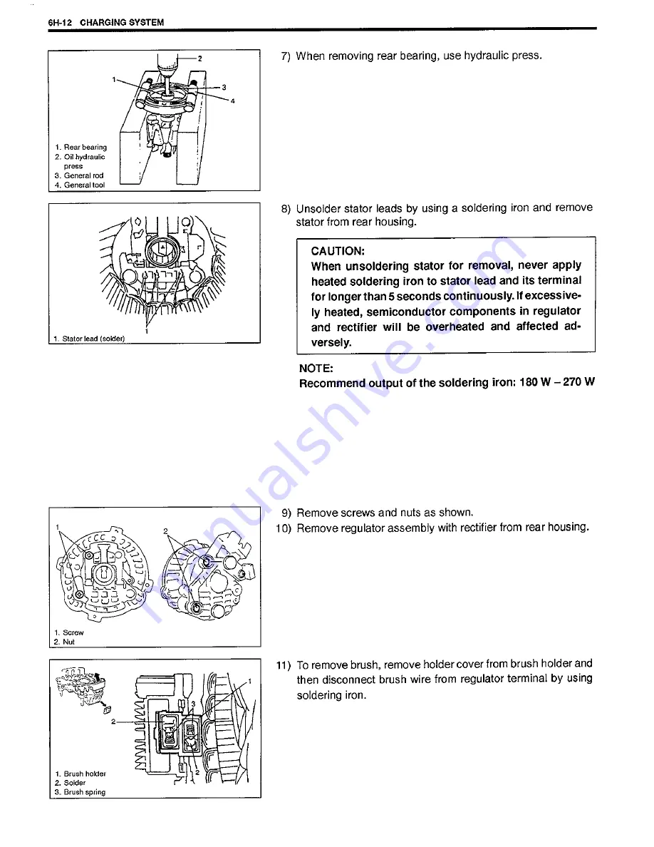 Suzuki SY419 Скачать руководство пользователя страница 133