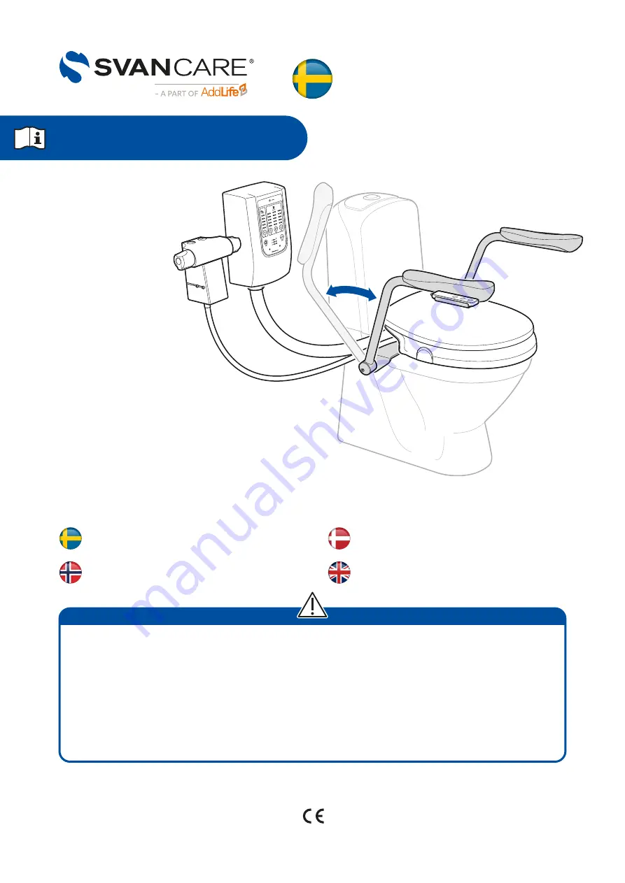 SVAN CARE 10 415 Installation And User Manual Download Page 1