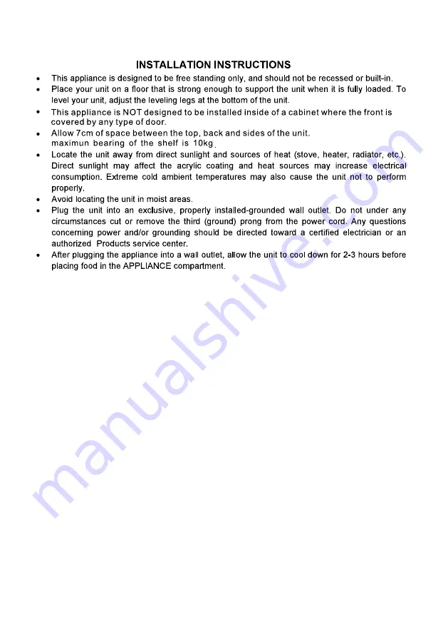 Svan SVR082C Operating Instructions Manual Download Page 3