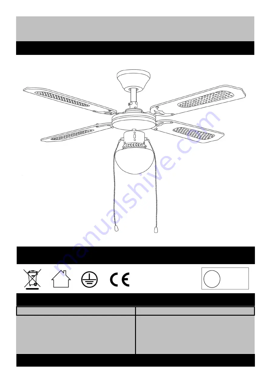 Svan SVVE 42T Installation And User Instructions Manual Download Page 1