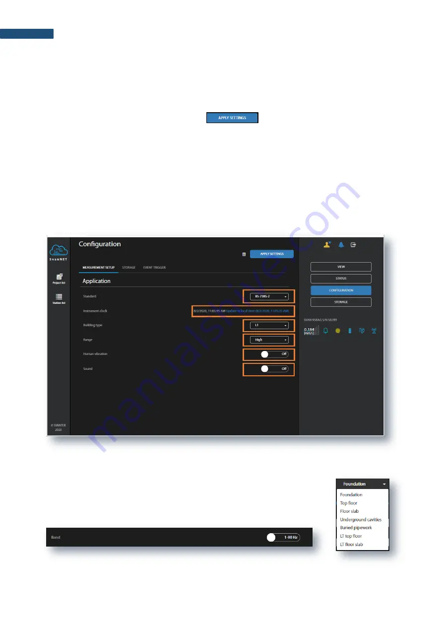 Svantek SV 258PRO User Manual Download Page 74