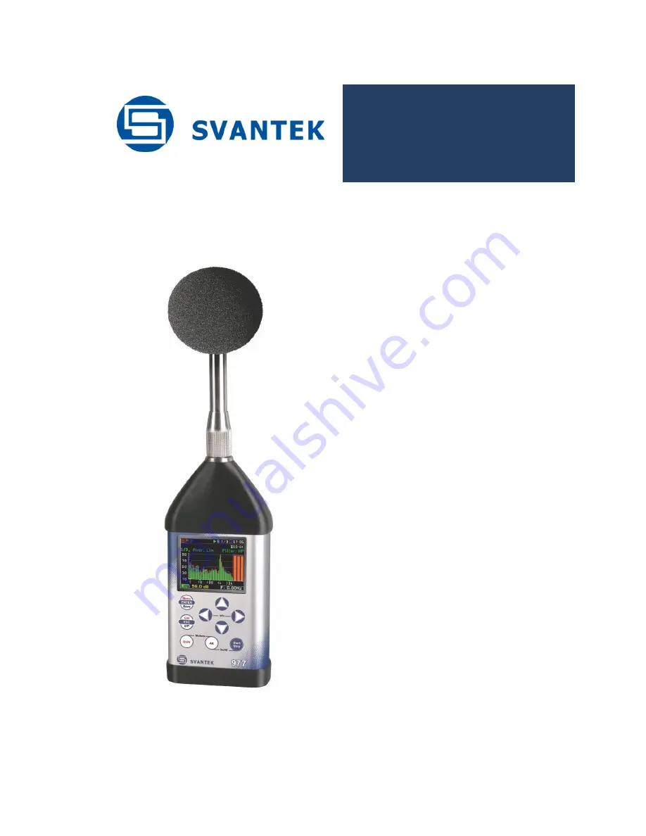 Svantek SVAN 977W User Manual Download Page 1