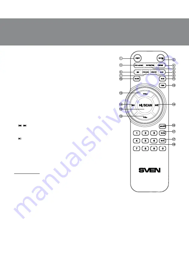 Sven HT-202 Скачать руководство пользователя страница 5