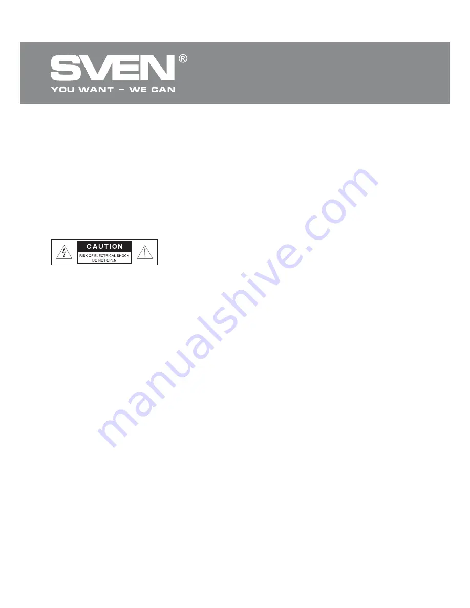 Sven MS-2000 Operation Manual Download Page 3