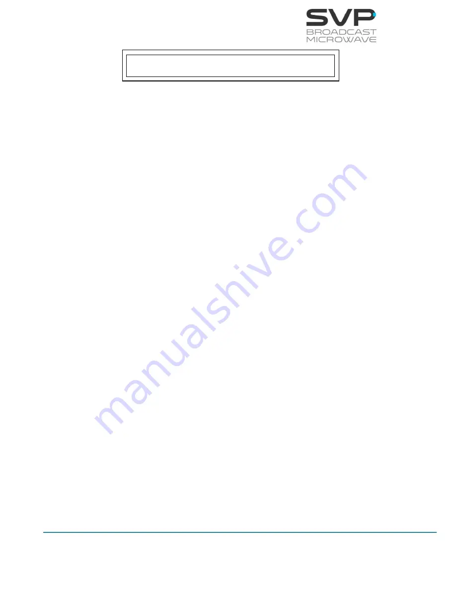 SVP HDE-70 Manual Download Page 8