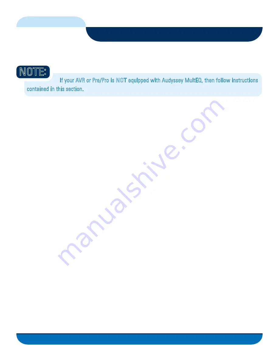 SVS AS-EQ1 Operator'S Manual Download Page 22