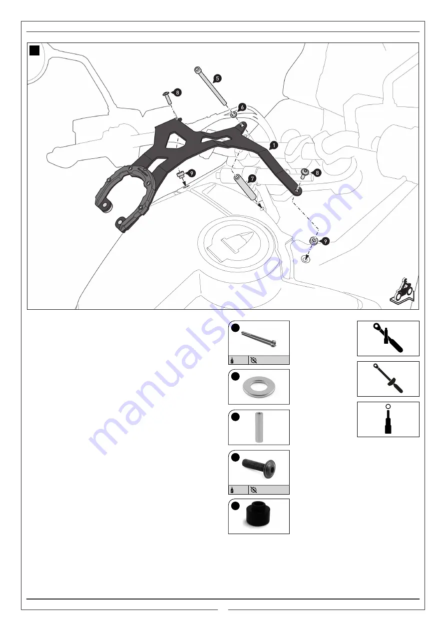 SW-Motech TRT.00.787.32400/B Mounting Instructions Download Page 6