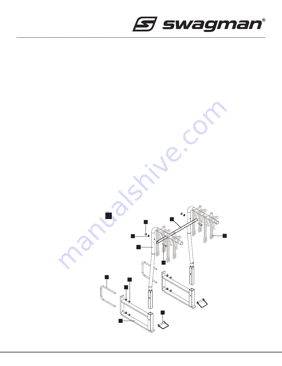 Swagman 80501 Instruction Sheet Download Page 1