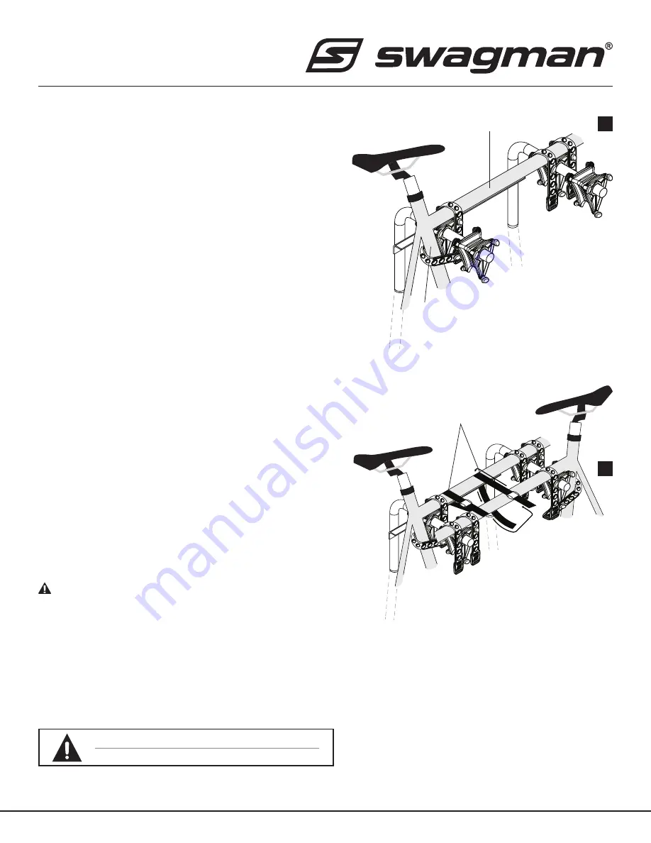 Swagman 80501 Instruction Sheet Download Page 2