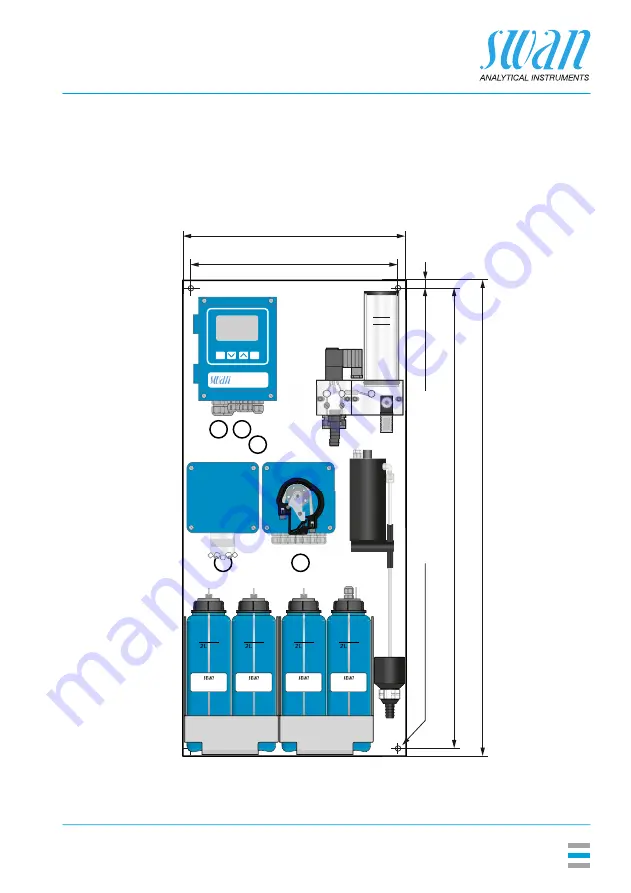 Swan Analytical Instruments AMI Silica Operator'S Manual Download Page 17