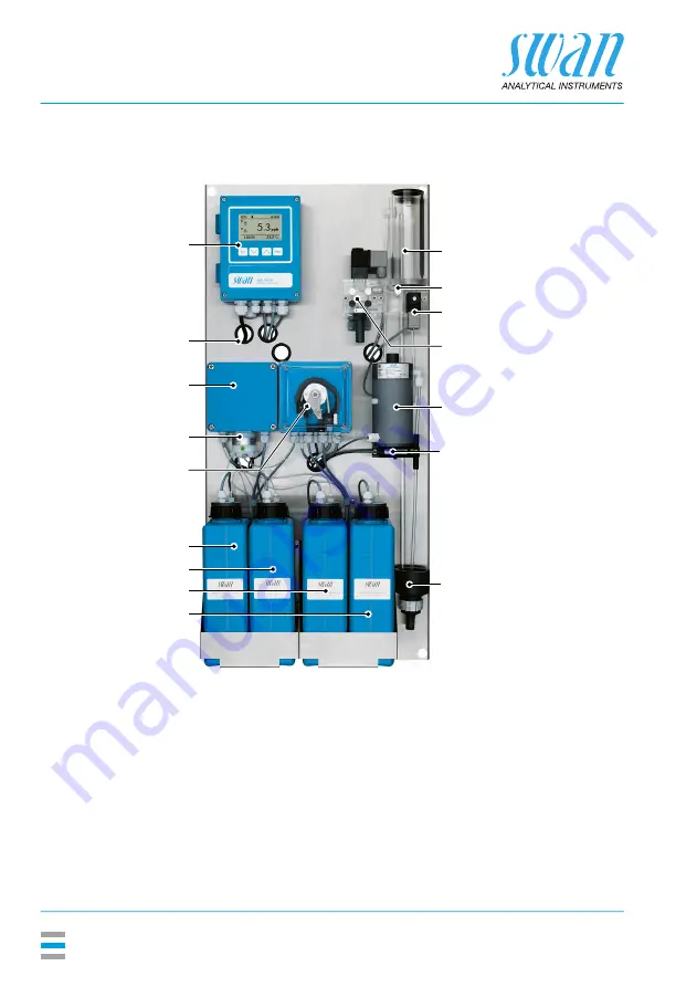 Swan Analytical Instruments AMI Silica Operator'S Manual Download Page 18