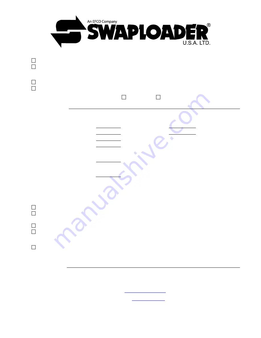 swaploader SL-505 Скачать руководство пользователя страница 70