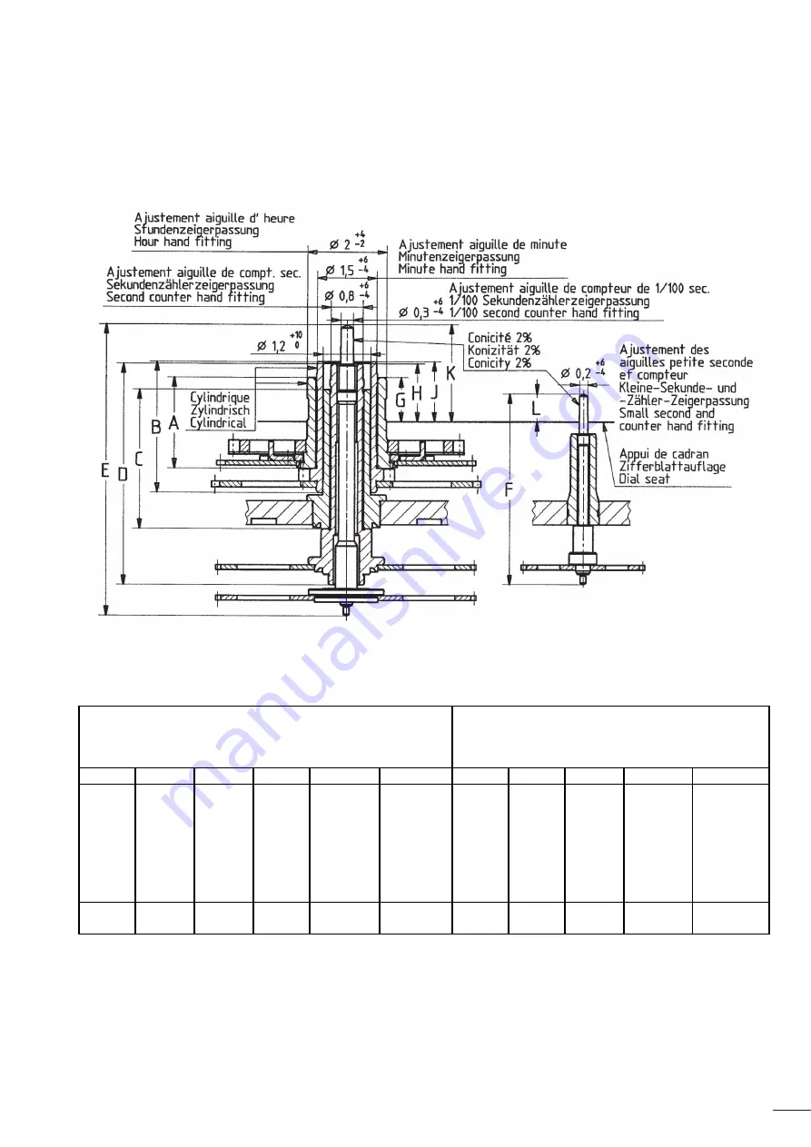 Swatch ETA 251.252 Technical Communication Download Page 25