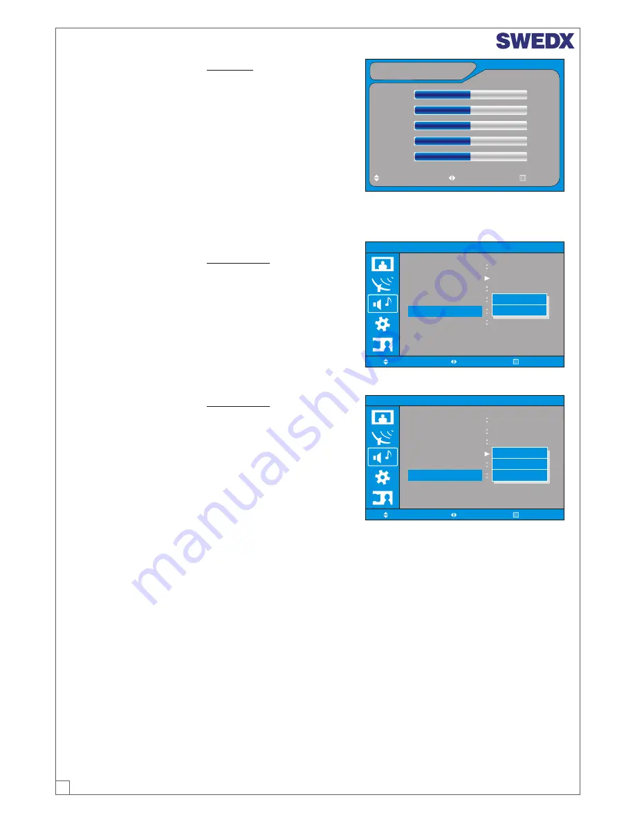 SWEDX XV1-26TV User Manual Download Page 14