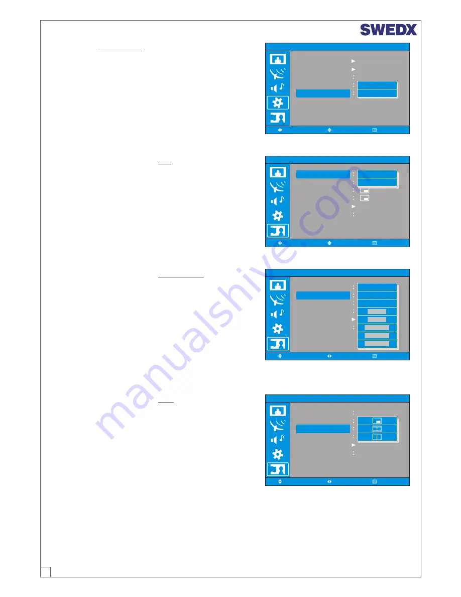 SWEDX XV1-26TV User Manual Download Page 17