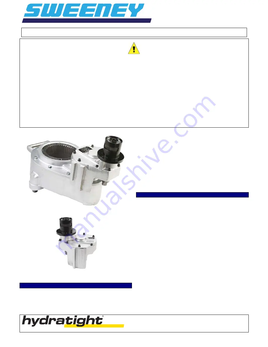 SWEENEY 8202-290A Скачать руководство пользователя страница 1