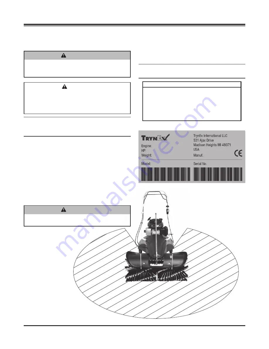 SweepEx SWB-320 Owner'S Manual Download Page 6