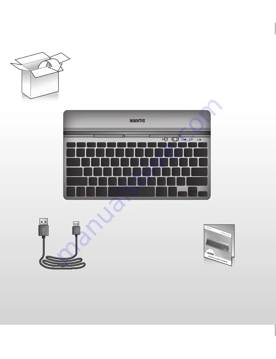 SWEEX KB300US Start Manual Download Page 2