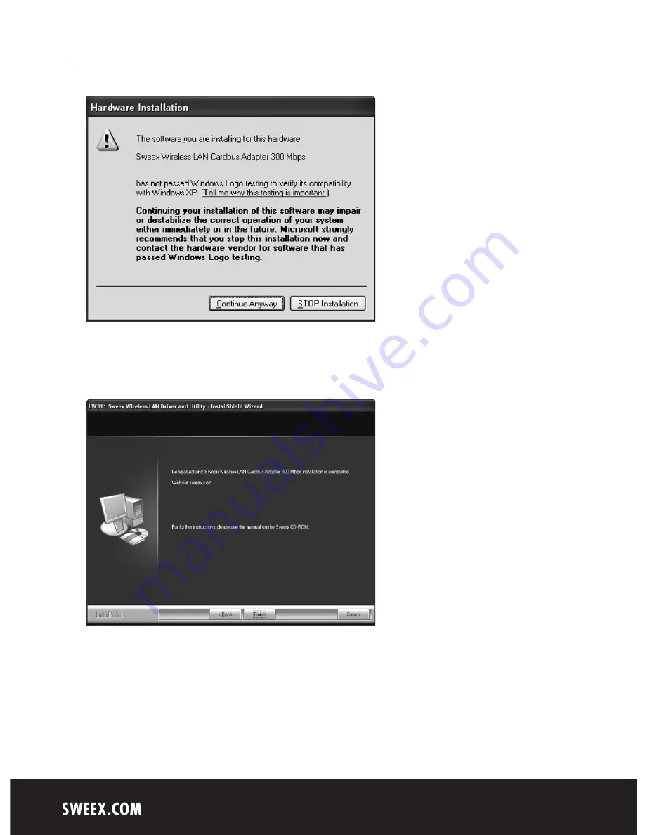 SWEEX LW311 Installation Manual Download Page 3