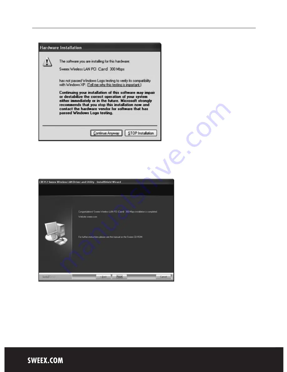 SWEEX LW312 Installation Manual Download Page 3