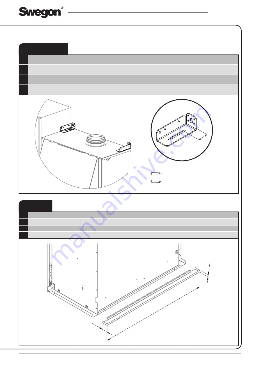 Swegon CASA Tango 70 Installation Instruction Download Page 7