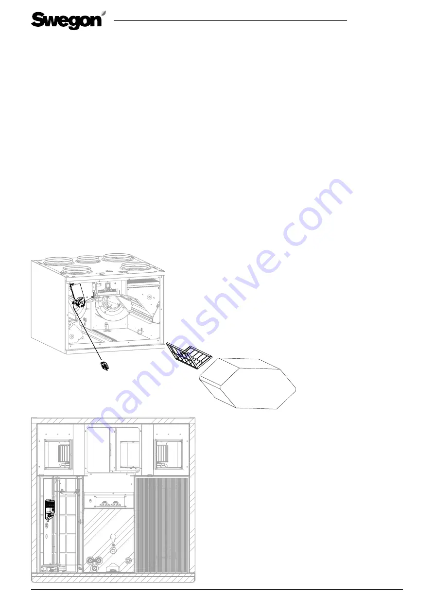 Swegon CASA W3 XS Smart Installation, Commissioning And Maintenance Instructions Download Page 10