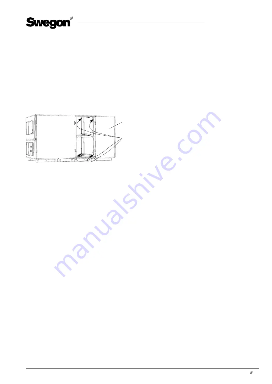 Swegon CoolDX Series Installation And Maintenance Instructions Manual Download Page 11