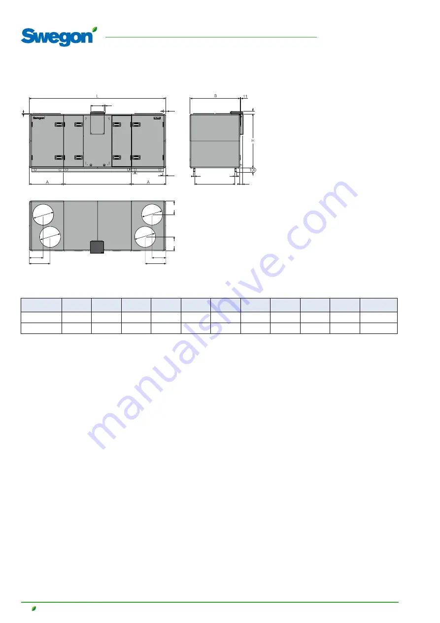 Swegon GOLD PX Operation & Maintenance Instructions Manual Download Page 14