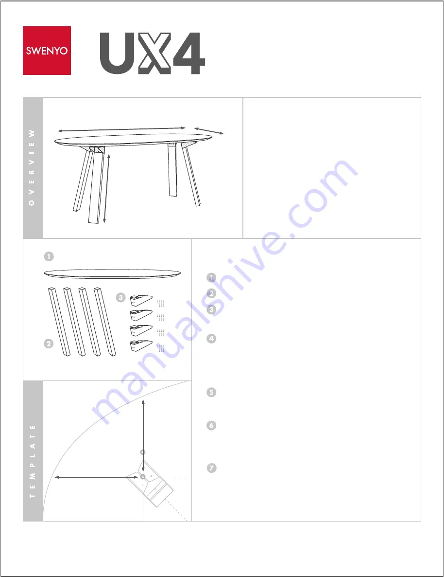 swenyo UX4 Manual Download Page 6