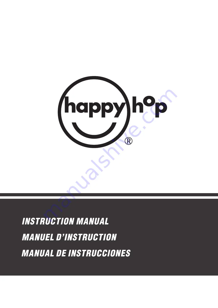 swiftech happy hop Instruction Manual Download Page 1