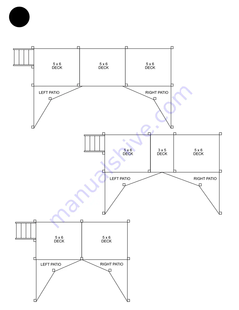 Swim'n Play end deck Assembly Instructions Manual Download Page 3