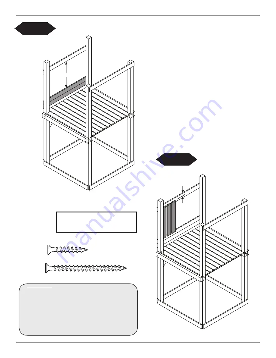 Swing-N-Slide Four Foot Tower Assembly Instructions Manual Download Page 18